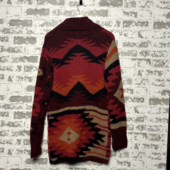 Eddie Bauer Hand Knit Sweater Cardigan Size Medium Women's - Picture 7 of 8